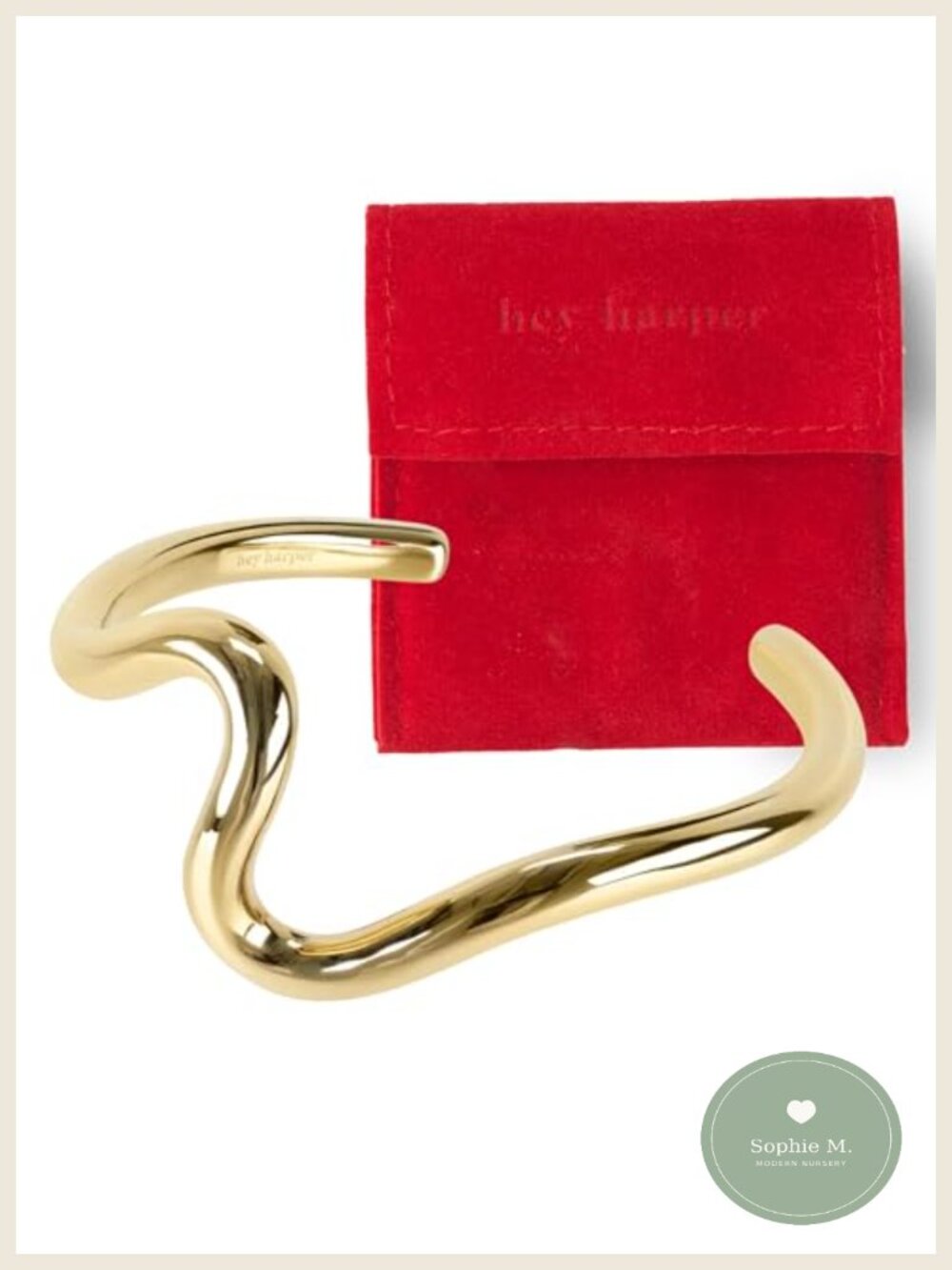 Gold Plated Cuff Bracelet Non Tarnish Waterproof Stackable Minimalist Statement